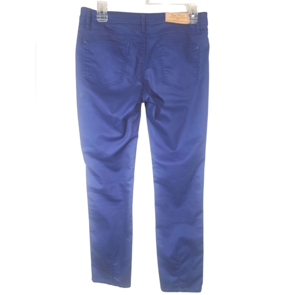 Zara Woman Premium Denim Wear Collection Royal Blue Jeans. 6 - Picture 4 of 16